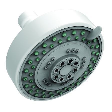 Newport Brass Multifunction Showerhead in Matte White 2155-52